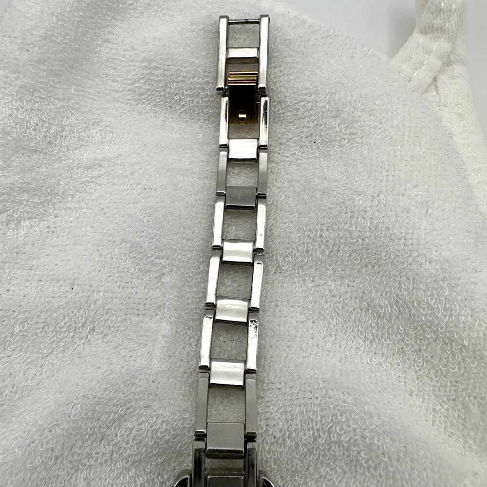 Clique Two-Tone Rectangular Quartz Watch - Picture 7 of 9